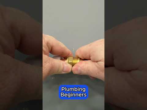 Plumbing for beginners DIY plumbing tips copper pipes and remove a nut. Olive remover. #plumber