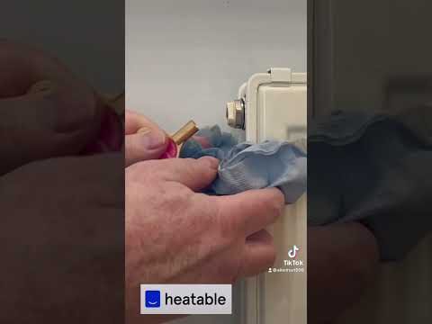How To Bleed A Radiator | Radiator Not Getting Warm At Top | #Plumber #Heatable #Heating #tiktok