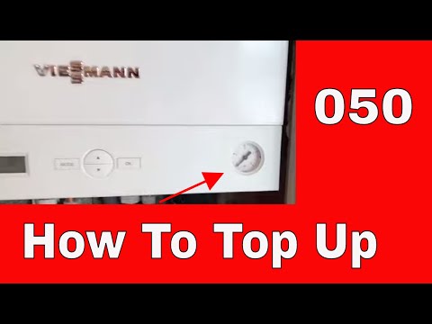 How to repair your Viessmann Vitodens 050 Low Water Pressure fault