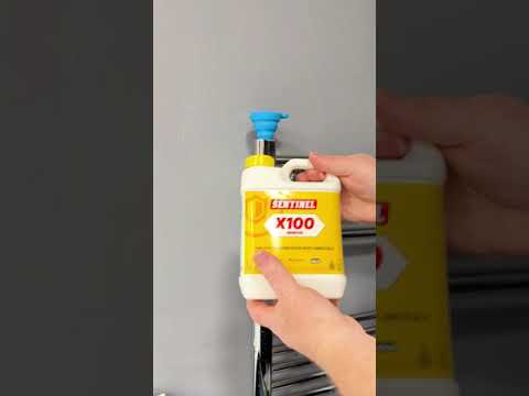 DIY Plumbing - How To Add Inhibitor Plumber shows how to add Sentinel X100 inhibitor #asmr