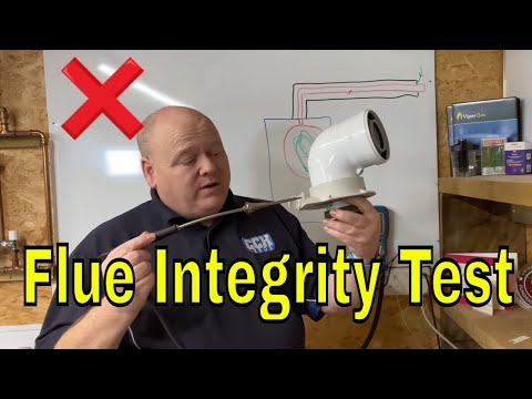 Flue Integrity Test - Gas Boiler Service - ACS Gas Training