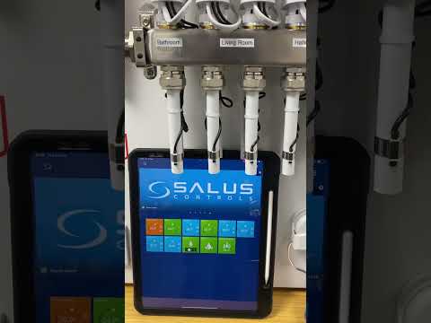 SALUS Controls Underfloor Cooling System and its dew point protection #smarthome