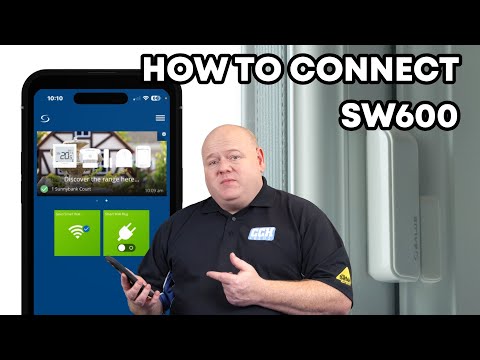 How To Connect Salus SW600 Smart Window and Door Sensor ( Smart Home )