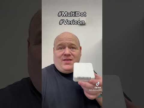 Vericon multidot monitor temperature and humidity identify the risk of damp and mould #damp #mould
