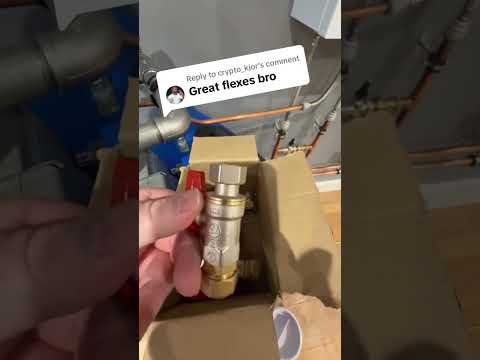 Strom Electric Boiler flexes are fixed pipes #Plumber #PLUMBING ￼